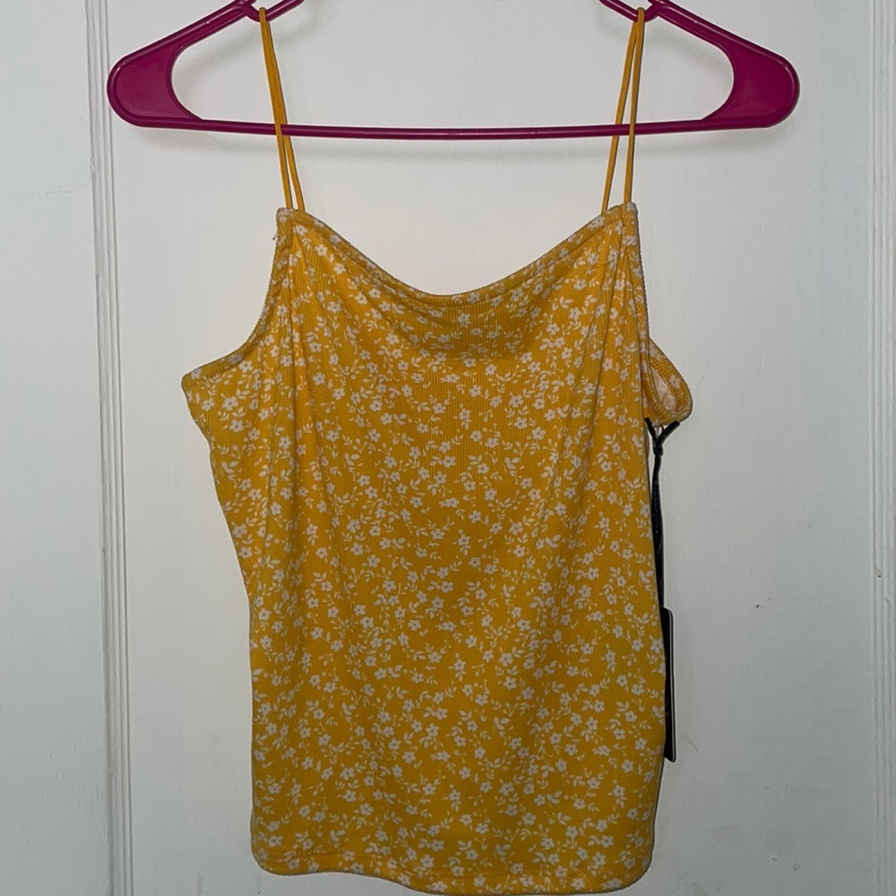 Yellow tank top